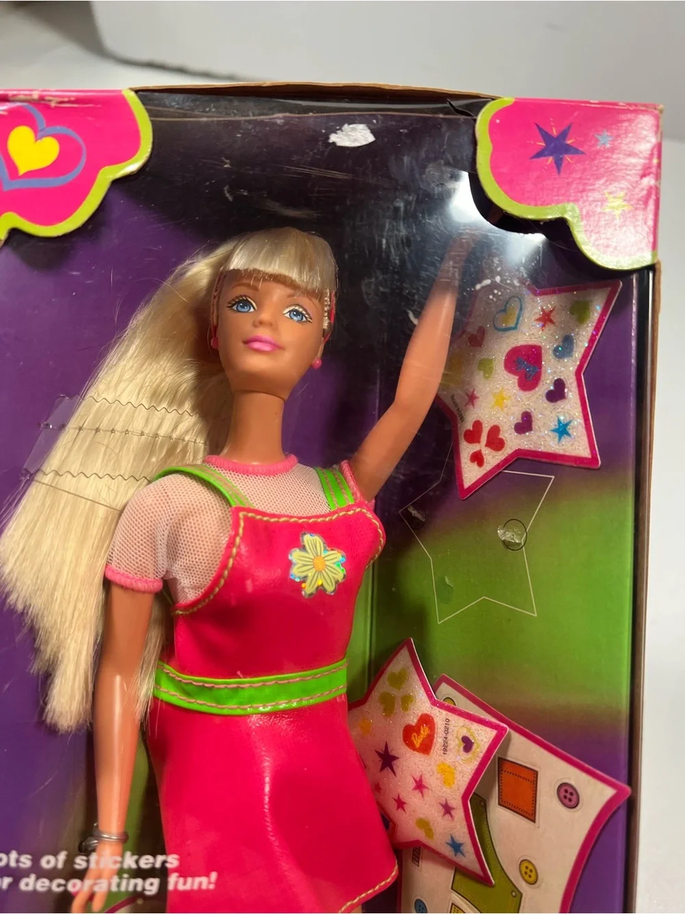 Mattel sticker craze